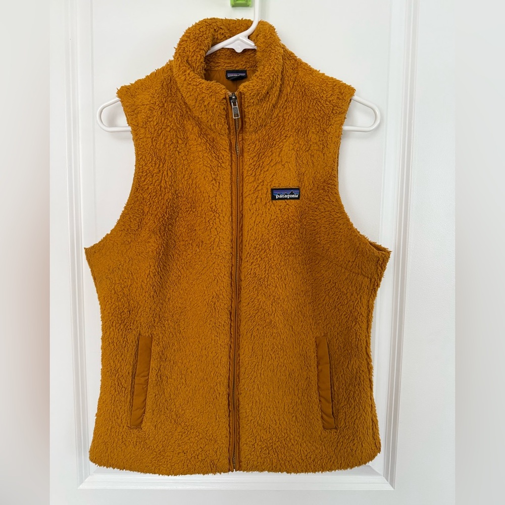 Patagonia Golden Tan Los Gatos Fleece Vest
